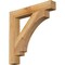 Ekena Millwork Imperial Block Rough Sawn Bracket, Western Red Cedar, 4"W x 28"D x 28"H BKT04X28X28IMP05RWR - alternate 1